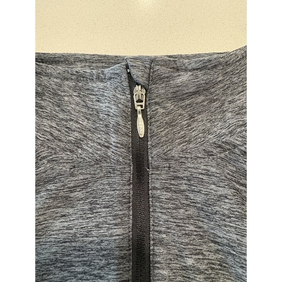 Head Womens Long Sleeve 1/4 Zip Pullover Athletic Tennis Top Lightweight Gray - Picture 5 of 8